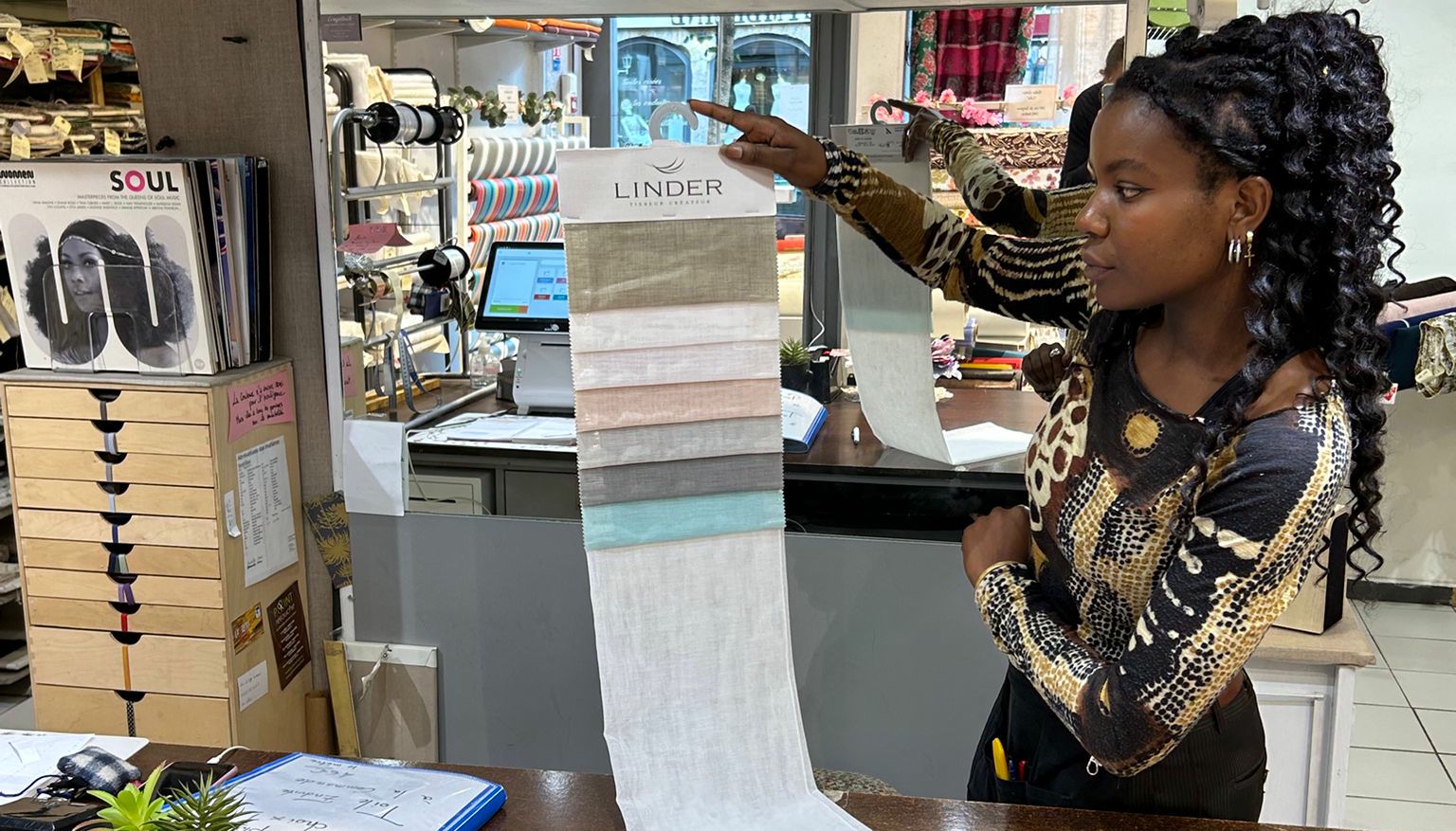 Tissus d'ameublement